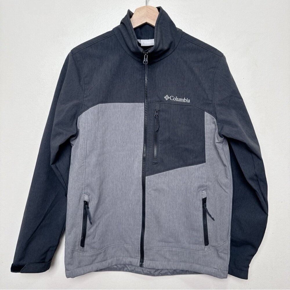 Columbia Mens Small Cruiser Valley II Softshell Hiking Jacket - Picture 2 of 14